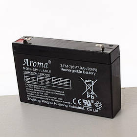 Акумулятор Aroma 6V 7AH для дитячого електромобіля
