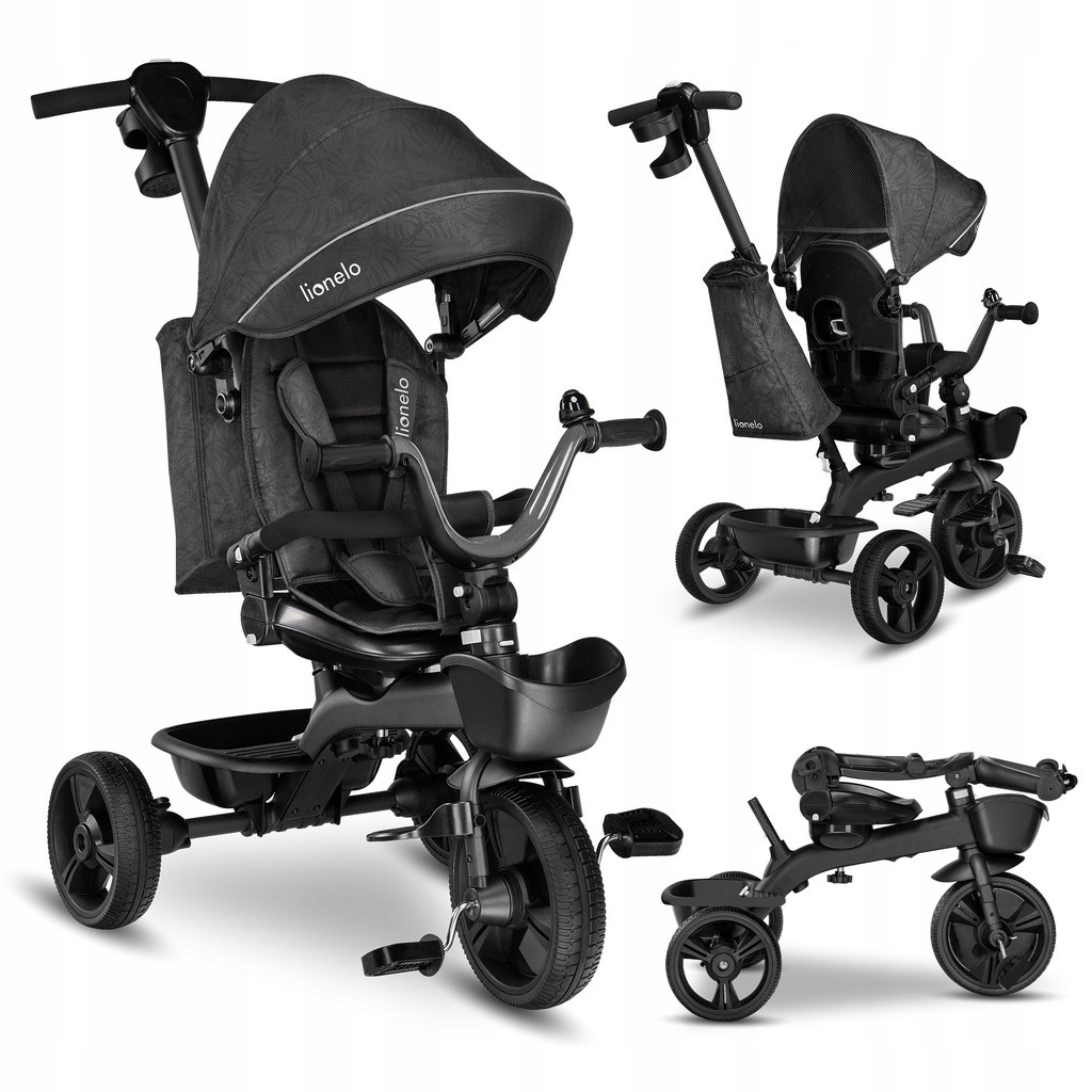 Велосипед триколісний Lionelo Kori Grey Stone