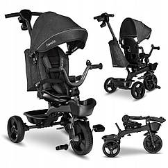 Триколісний велосипед Lionelo Kori Grey Stone, 2 в 1, для дітей 1,5 - 5 років, до 25 кг