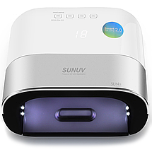 УФ лампа UV+LED SUNUV SUN 3 Smart 2.0 на 48 Вт для сушіння гелю і гель лаку, фото 2