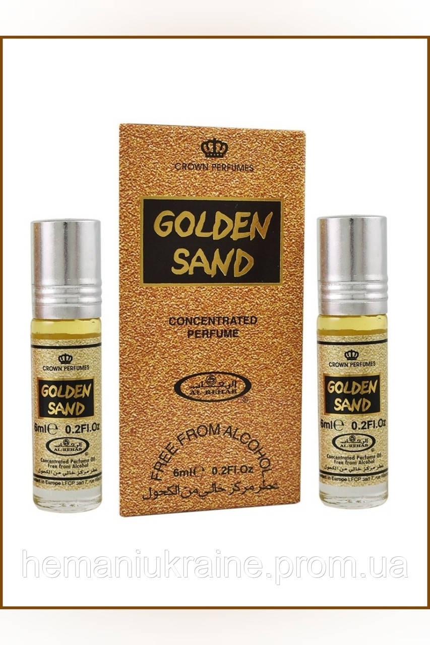 Олійні парфуми Golden Sand Al Rehab (Аль рехаб), 6 мл