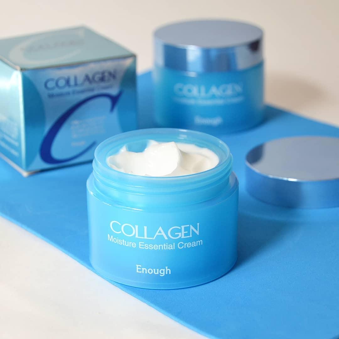 Зволожуючий крем для обличчя з колагеном Enough Collagen Moisture Essential Cream