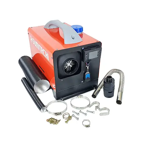 АВТОНОМНИЙ ОБІГРІВАЧ ДИЗЕЛЬНИЙ В КОРПУСІ СИНЬ ДЖІ (LFBROS) H-PLUS, (5.0 КВТ, 12B), фото 1