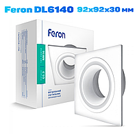 Вбудовуваний  світильник Feron DL6140 50w білий 92x92x30 мм