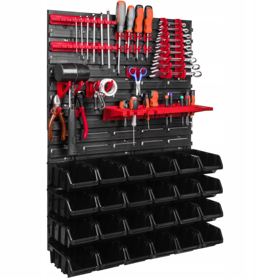 Панель інструментів Kistenberg 58,0*78,0 см + 24 контейнера В116, фото 1