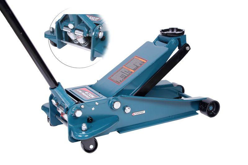 Домкрат гідравлічний підкатний двухштоковый 4т з 3-ма рівнями фіксації ...