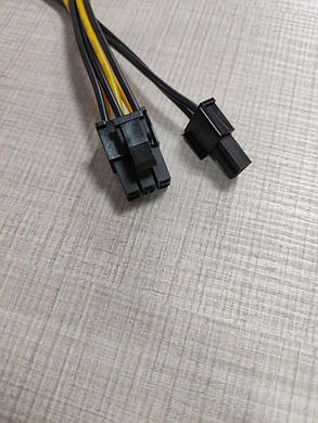 Кабель живлення для відеокарт, 2 шт SATA - 8 pin , переходник c 2Sata на 8pin, фото 3