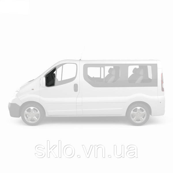 Бокове скло Opel Vivaro (01-13) Переднє Ліве Кватирку (косинка) (Опель Віваро)