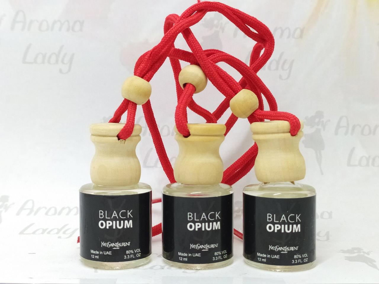 Парфум в автомобіль Yves Saint Laurent Black Opium (Ів Сен Лоран Блек Опіум) 12 мл
