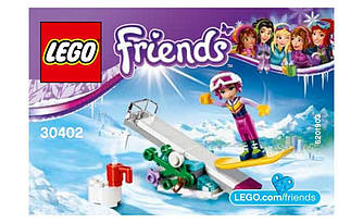 Конструктор Лего LEGO Friends Трюки на сноуборді