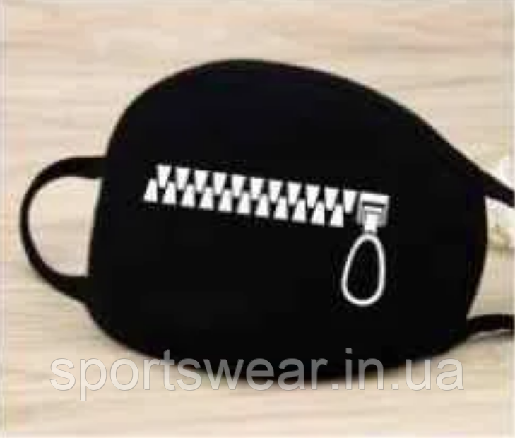ЧОРНА БАГАТОРАЗОВА МАСКА ДЛЯ ОБЛИЧЧЯ РОТ НА ЗАМКУ (2), фото 1