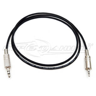 Аудіокабель 3.5 mm стерео на 2.5 mm стерео jack у екрані, фото 1