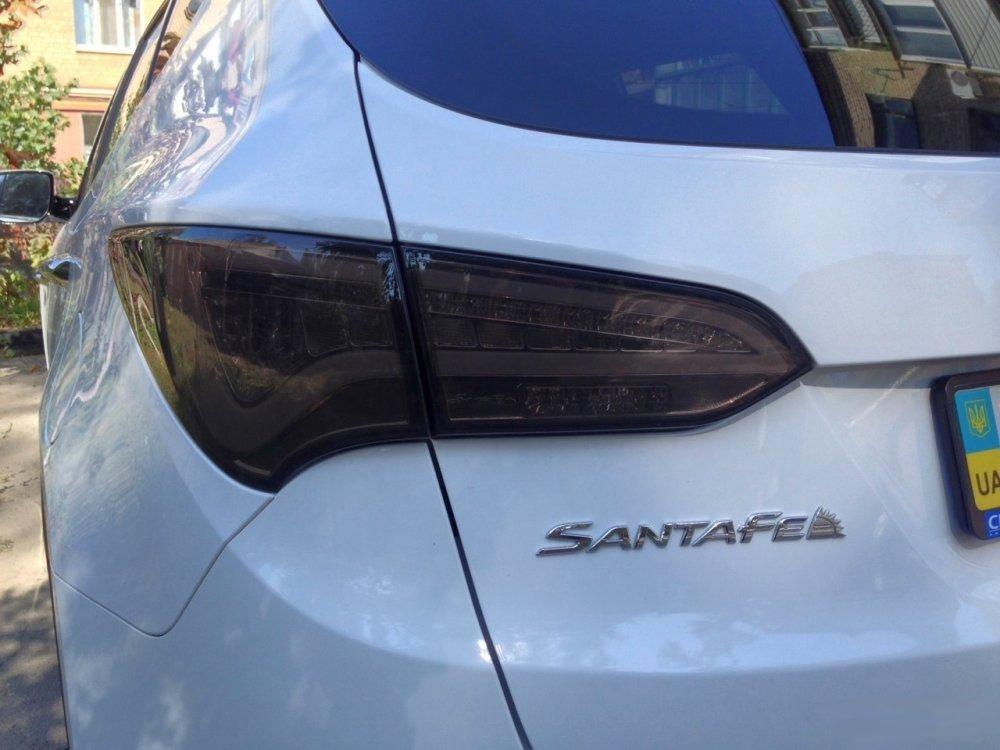 Ліхтарі Hyundai Santa Fe 3 тюнінг Led оптика (тоновані), фото 1