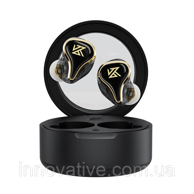 Бездротові Bluetooth-навушники KZ SK10 з ігровим режимом (Чорний)