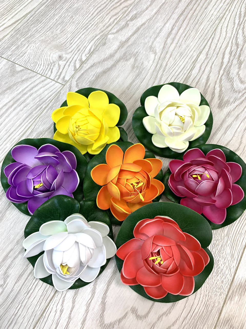 Штучний лотос (глечик для басейнів,діаметр 10 см), фото 1