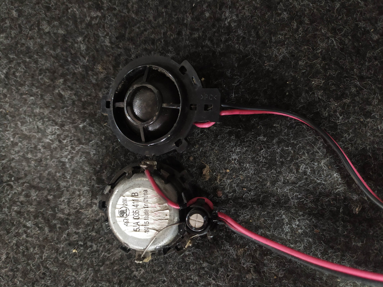 Динаміки високочастотні volkswagen skoda, фото 1