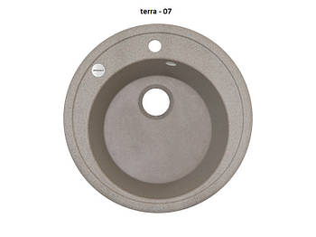 Мийка гранітна Adamant SUN 510х200 терра-07