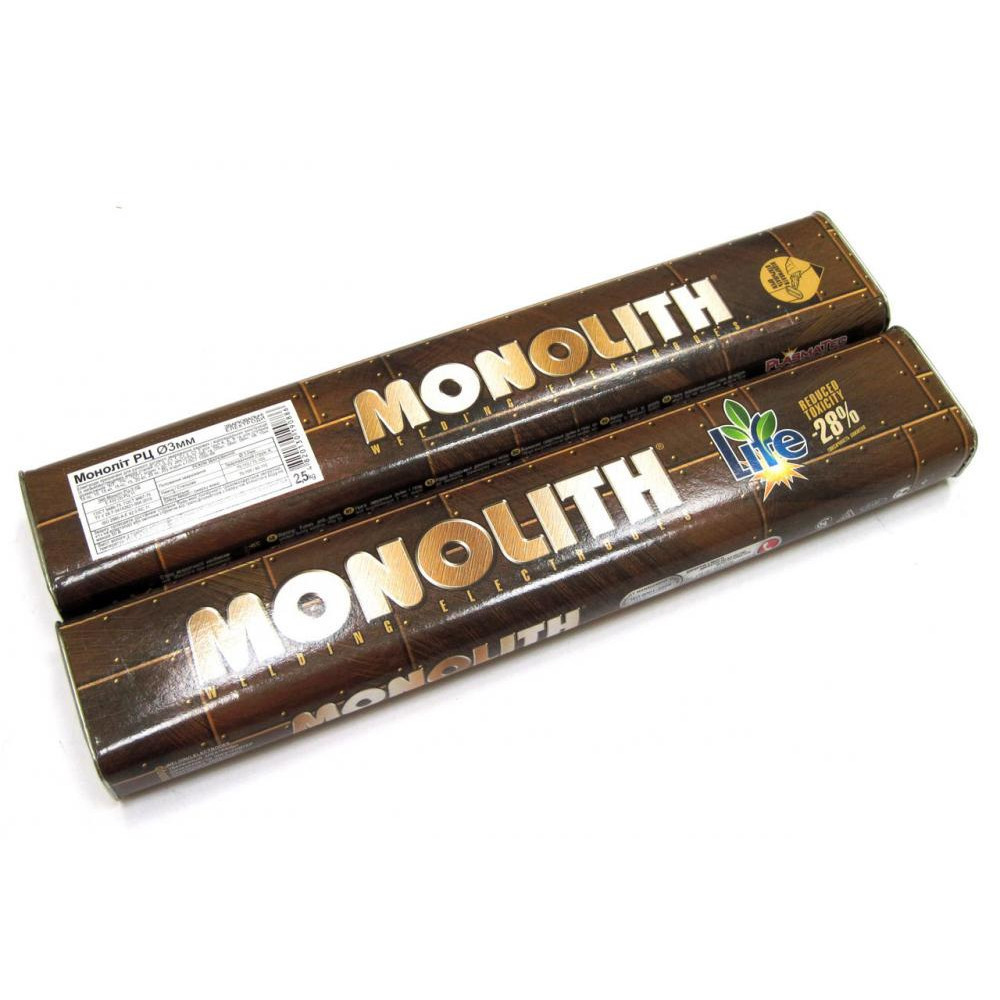 Електрод Моноліт РЦ TM Monolith діаметр 4 мм, 2,5 кг, фото 1