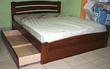 Ліжко Венеція Люкс вільха 1.6 на 2 м, фото 2