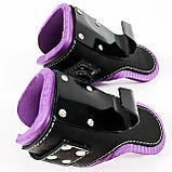 Гравітаційні черевики (інверсійні гаки для турніка) тренажер для спини та преса OSPORT Medium (OF-0002) Фіолетовий, фото 4