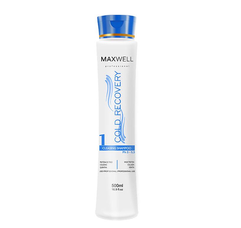 Шампунь для дбайливого очищення Maxwell Cold Recovery Cleasing Shampoo 500 мл