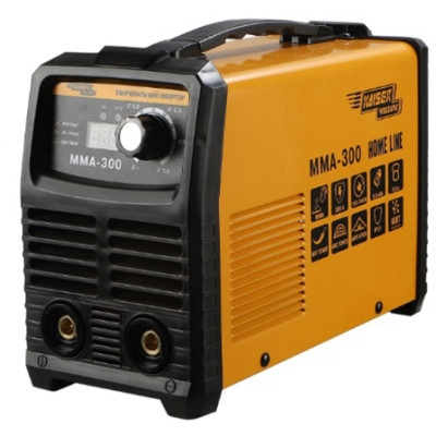 Зварювальний Інвертор Kaiser MMA-300 HOME LINE, 220 В, зварювальний струм 20-300 А, цифрове табло, валіза, електроди 1,6-5мм, фото 1