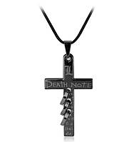 Кулон у вигляді хреста на шнурку з Зошити Смерті (Death Note)
