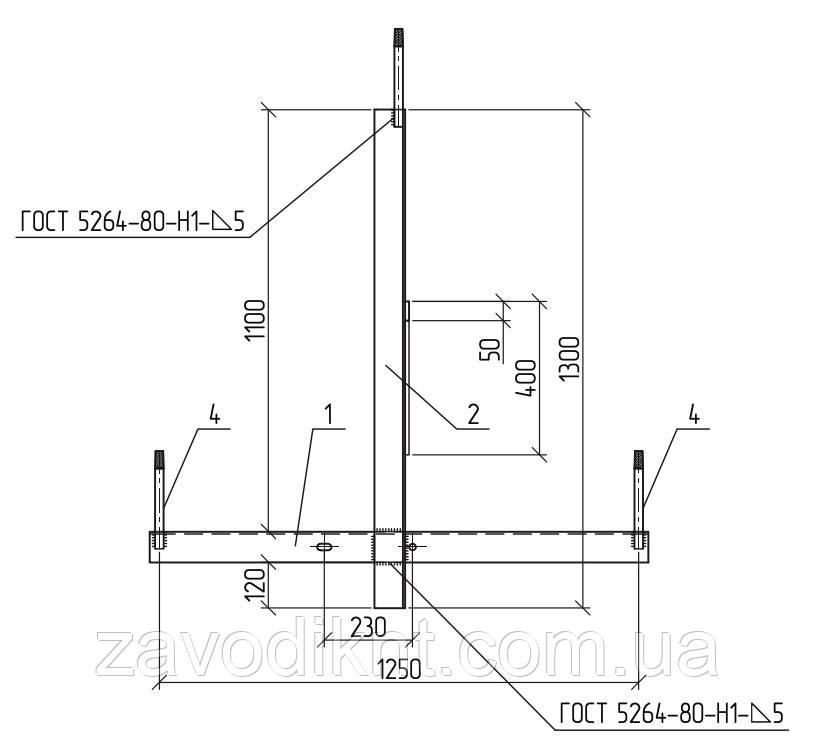 Траверса ТМн11, фото 1