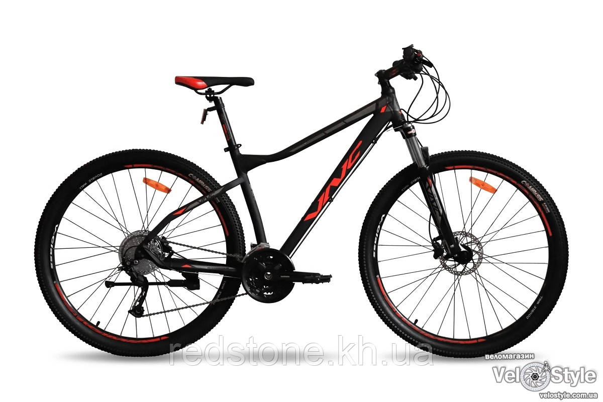 Велосипед VNC FastRider A9 black-red matt 2021 колеса 29 ≥ розмір XL