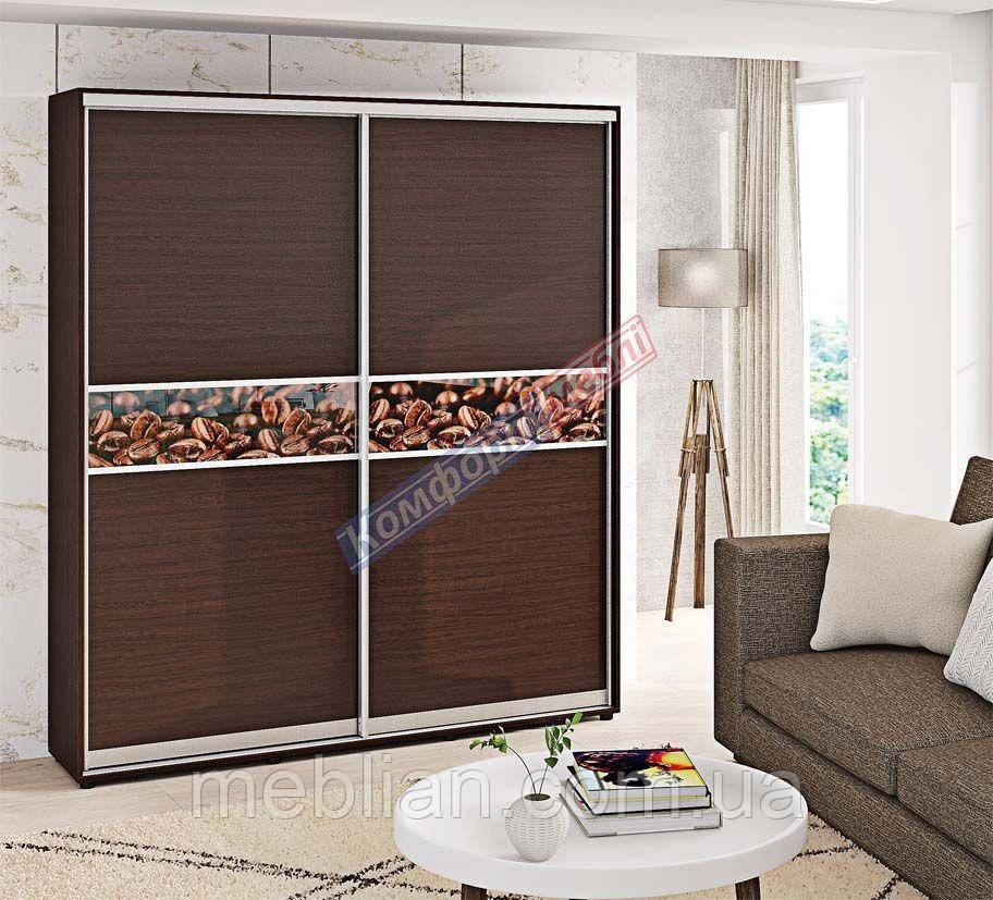 Шкаф-купе 1,4м "Модель 2" двухдверный, фото 1