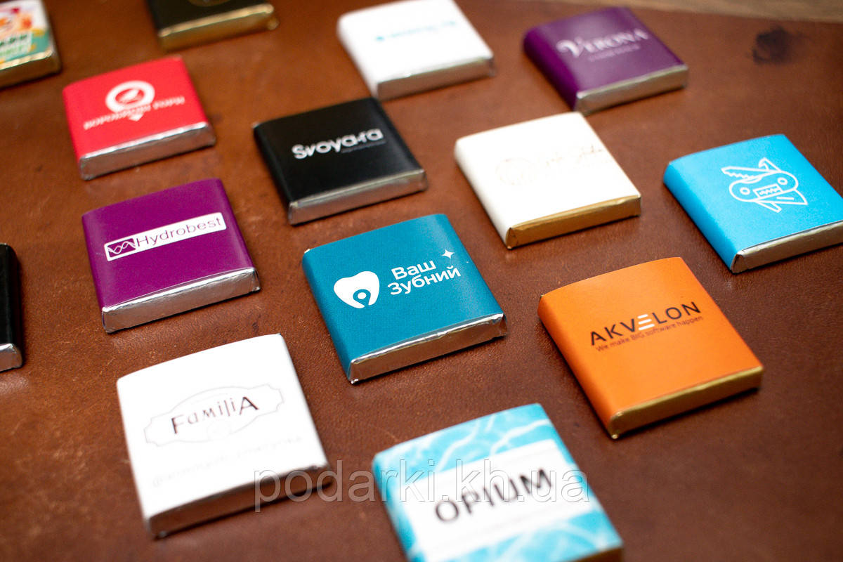 Мини шоколадки с логотипом - купить по лучшей цене в Харькове от ...