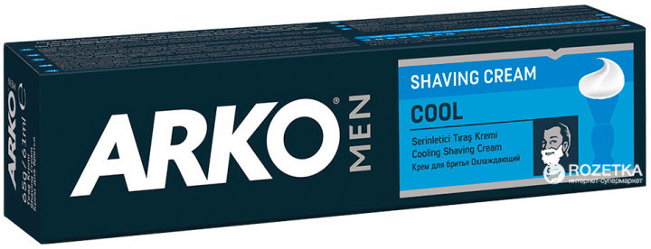 Крем ARKO д/гоління 65мл прохолода/cool, фото 1