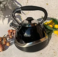 Чайник со свистком 3л из нержавеющей стали Edenberg EB-7010 Чайник для индукционной плиты Чайник газовый