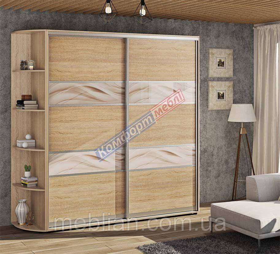 Шкаф-купе 2,0м "Модель 3" двухдверный, фото 1