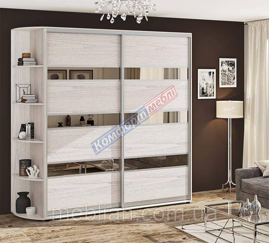 Шкаф-купе 1,0м "Модель 4" двухдверный, фото 1