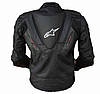 Захисна текстильна мотокуртка з аерогорбом Alpinestars, фото 2