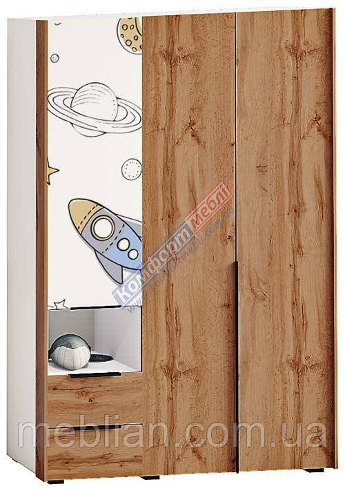 Шкаф 2Ш.3Д.1440 "Оксфорд", фото 1