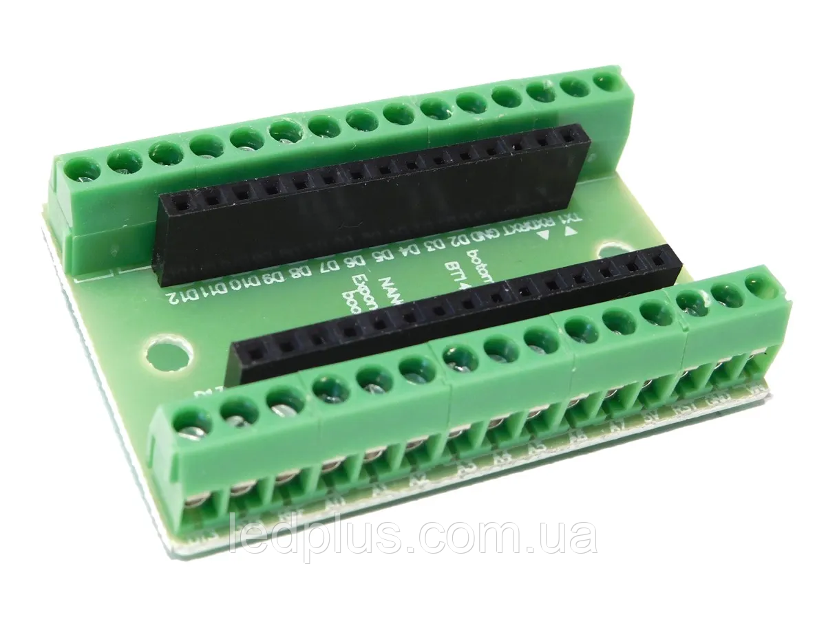 Шилд Arduino nano Screw Shield (гвинтові клемники)