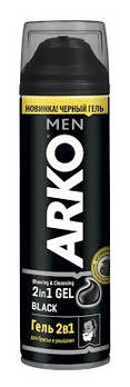 Arko гель для гоління black аэрозоль 200 мл