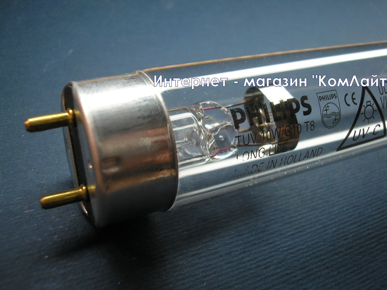 Лампа бактерицидная PHILIPS TUV 10W Т8 G13 БЕЗОЗОНОВАЯ (Голландия ...