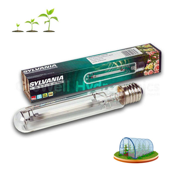Лампа натрієва для освітлення в теплицях Sylvania ДНАТ SHP-T 400W Groxpress