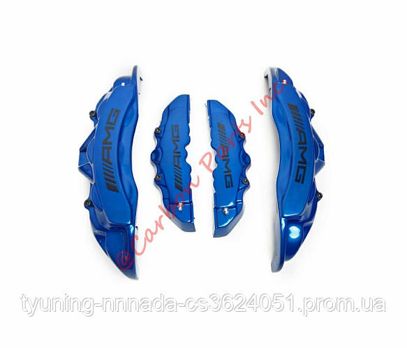 Накладки на суппорта синие AMG на Mercedes W463 1979-2018, цена 6150 ...