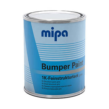 Бамперна фарба (автоемаль) Mipa Bumper Paint темно-сіра 1 л