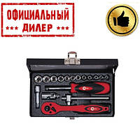 Набор инструмента INTERTOOL ET-6017 1/4", 17ед ( гол.4-13мм ) (наб.) YLP