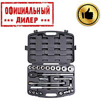 Профессиональный набор инструмента INTERTOOL ET-6023 3/4", 20ед ( гол.19-50мм ) пластиковый кейс (шт.) YLP YLP