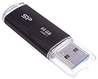 Флеш-пам`ять 64GB "Silicon Power Blaze" B02 USB3.2 black №6474