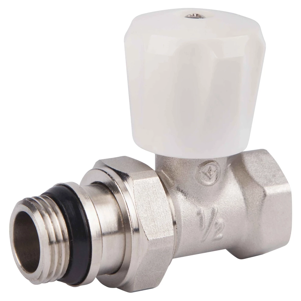 Кран радіаторний прямий SD Forte Classiс з антипротечкой 1/2" SF226W15