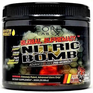Предтренировочний комплекс Core Labs X Nitric Bomb 30 serv. 300 g, фото 1