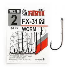 Гачок Fanatik Worm FX-31 №2 (6) (FX-31-2)