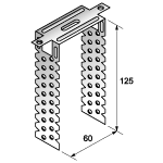 Деталь кріплення ЕЅ 60/125/0,5
